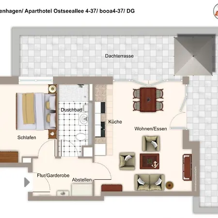 Ostseeallee Ostseeallee 4-37 Apartmán 4*